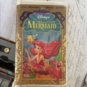 Disney's The Little Mermaid VHS- Fully Restored Special Edition